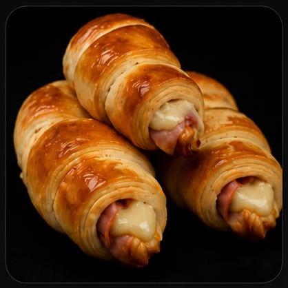 Croissant recheado